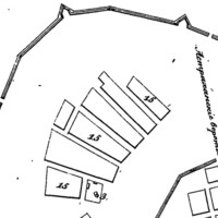 Annotation (Mozdok): "unlabeled fortress wall"