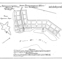 Plan of the town of Shlisselburg, Saint Petersburg Province