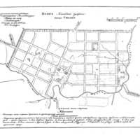Plan of the town of Spask, Tambov Province