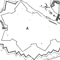 Annotation (Narva): "A. Site of the town of Narva"