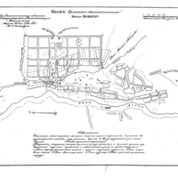 Plan of the town of Briansk, Orlov Province