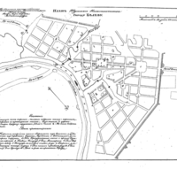 Plan of the town of Belevo, Tula Province