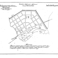 Plan of the town of Proskurov, Podolsk Province