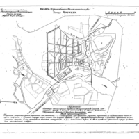 Plan of the town of Chuguev, Kharkov Province