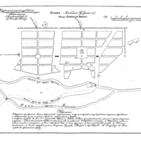 Plan of the town of Borisoglebsk, Tambov Province