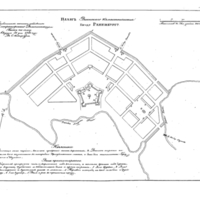 Plan of the town of Ranenburg, Riazan Province