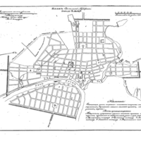 Plan of the town of Elets, Orlov Province