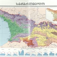 Climate map of Georgia