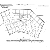 Plan of the town of Kholm, Pskov Province