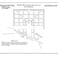 Plan of the town of Vasil’, Nizhegorod Province