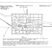 Plan of the town of Velizh, Polotsk Province