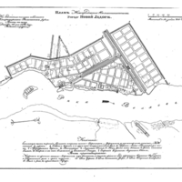 Plan of the town of Novaia Ladoga, Novgorod Province