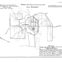 Plan of the town of Volchansk (1st ed), Kharkov Province
