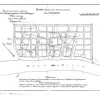 Plan of the town of Romanov, Yaroslav Province