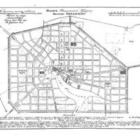 Plan of the town of Berdichev, Volynsk Province