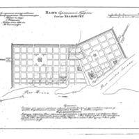 Plan of the town of Khvalynsk, Saratov Province