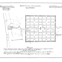 Plan of the town of Yukhnov, Smolensk Province