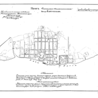 Plan of the town of Kargopol’, Olonetsk Province