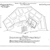 Plan of the town of Makar'evo (1st ed), Nizhegorod Province