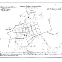 Plan of the town of Starii Oskol, Kursk Province