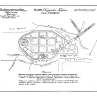 Plan of the town of Sviiazhsk, Kazan Province