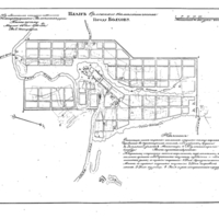 Plan of the town of Bolkhov, Orlov Province