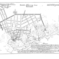 Plan of the provincial capital Voronezh