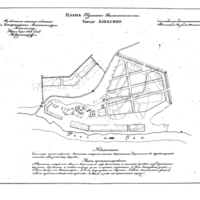 Plan of the town of Aleksin, Tula Province