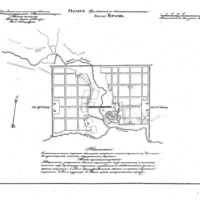 Plan of the town of Kromy, Orlov Province