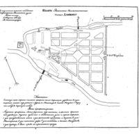 Plan of the town of Dankov, Riazan Province