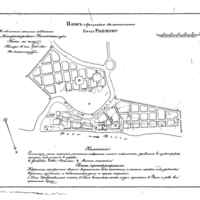 Plan of the town of Rybnoe, Yaroslav Province