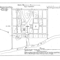 Plan of the town of Zadonsk, Voronezh Province