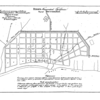 Plan of the town of Chistopol’, Kazan Province