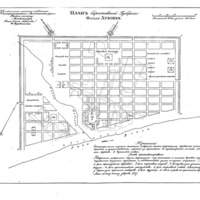 Plan of the town of Dubovka, Saratov Province