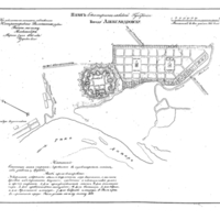 Plan of the town of Aleksandrovsk, Yekaterinoslav Province
