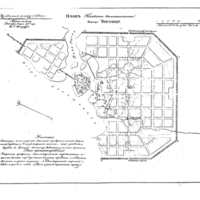 Plan of the town of Toropets, Pskov Province