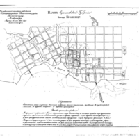 Plan of the town of Krolevets, Chernigov Province