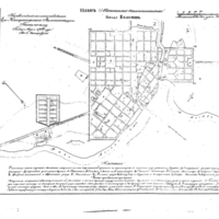Plan of the town of Kolomna, Moscow Province
