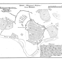 Plan of the town of Mozdok, Caucasus Province