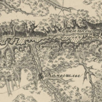 Duvankoy area: detail from the 1817 Military-Topographical Map of Crimea