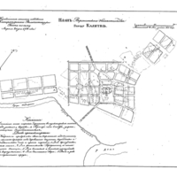 Plan of the town of Kalitva, Voronezh Province