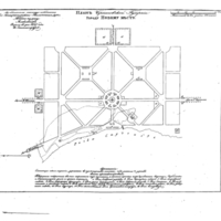 Plan of the town of Novoe Mesto, Chernigov Province