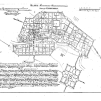 Plan of the town of Serpukhov, Moscow Province