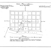 Plan of the town of Korcheva, Tver Province