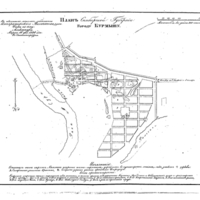 Plan of the town of Kurmysh, Simbirsk Province