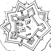 Annotation (Kizliar): "unlabeled fortress"