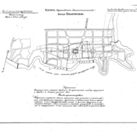 Plan of the town of Belopol'ia, Kharkov Province