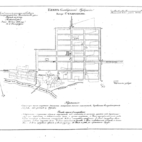 Plan of the town of Stavropol, Simbirsk Province