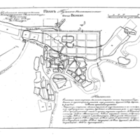Plan of the town of Venev, Tula Province