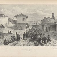 Main Street in Bahcesaray (Grande Rue de Baghtcheh-Sarai)